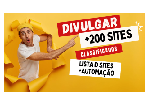 Coloque Seu Produto em +200 Classificados e Atraia Compradores Já!